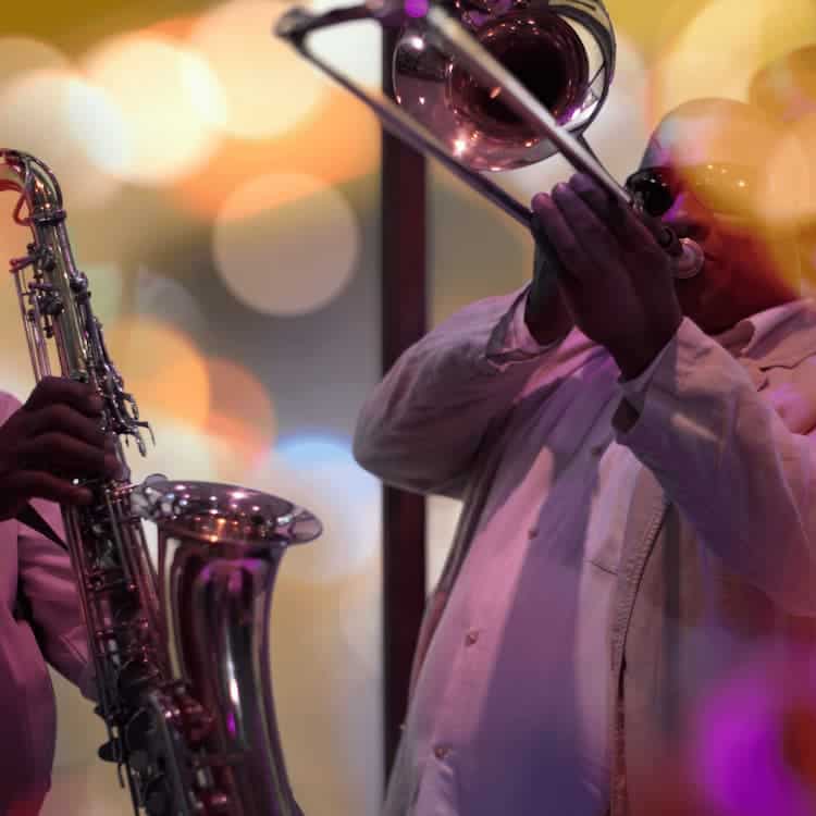 Live Jazz performance.